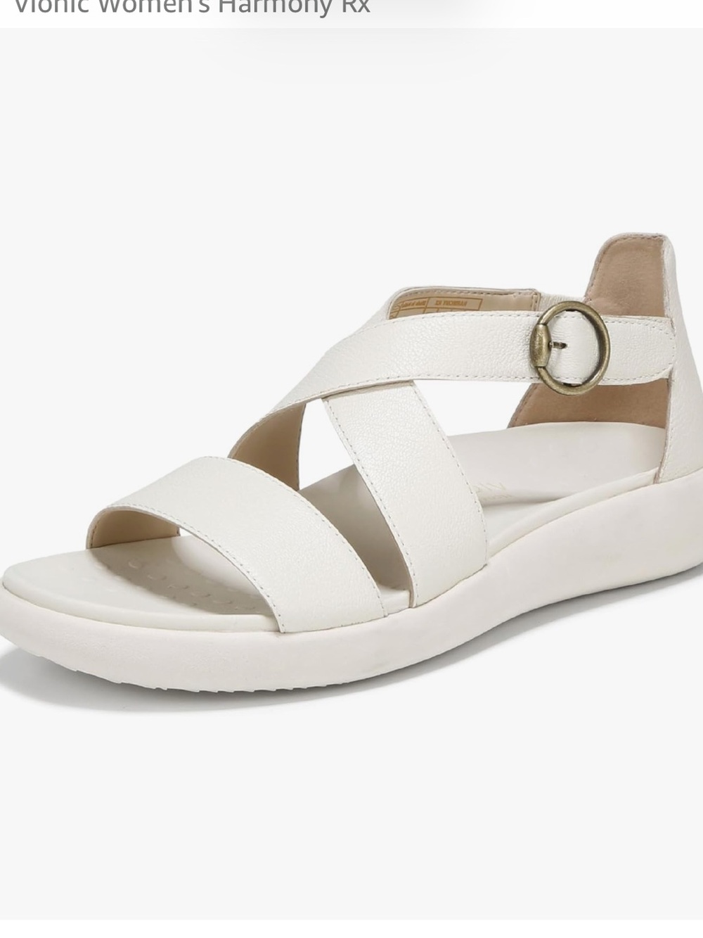 Vionic Harmony RX Sandal Cream - Picture 8 of 16
